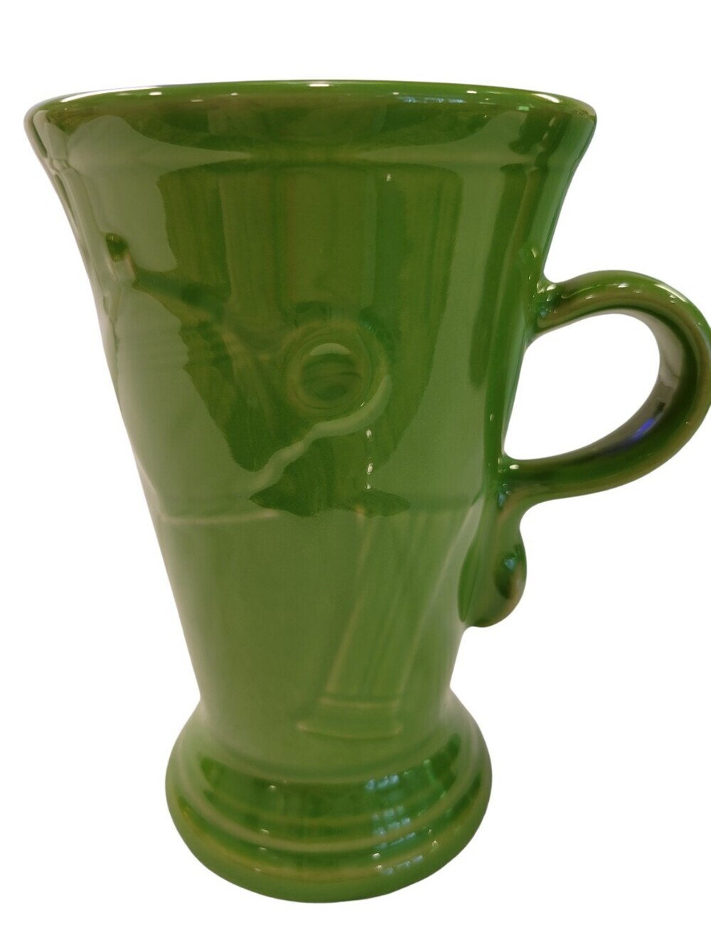Fiesta Ware Shamrock Pedestal Mug 18 oz | Retired Shape | Homer Laughlin USA